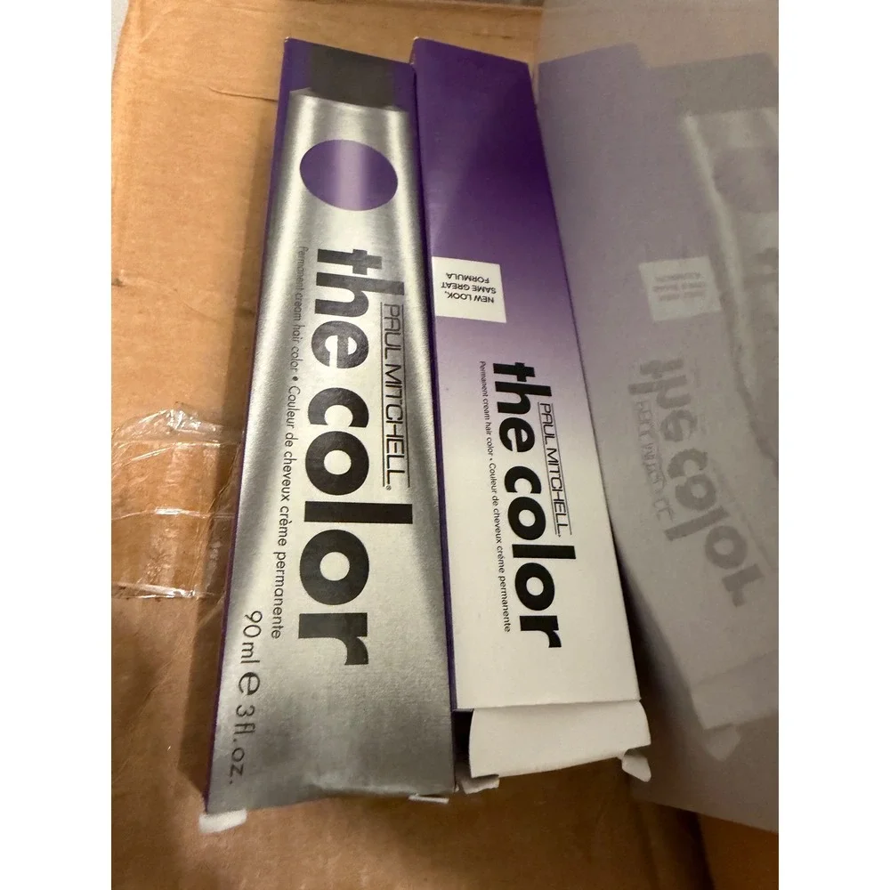 Paul Mitchell The‎ Color 6CB Dark Cool Blonde Permanent Hair Color 3oz 2 Tubes